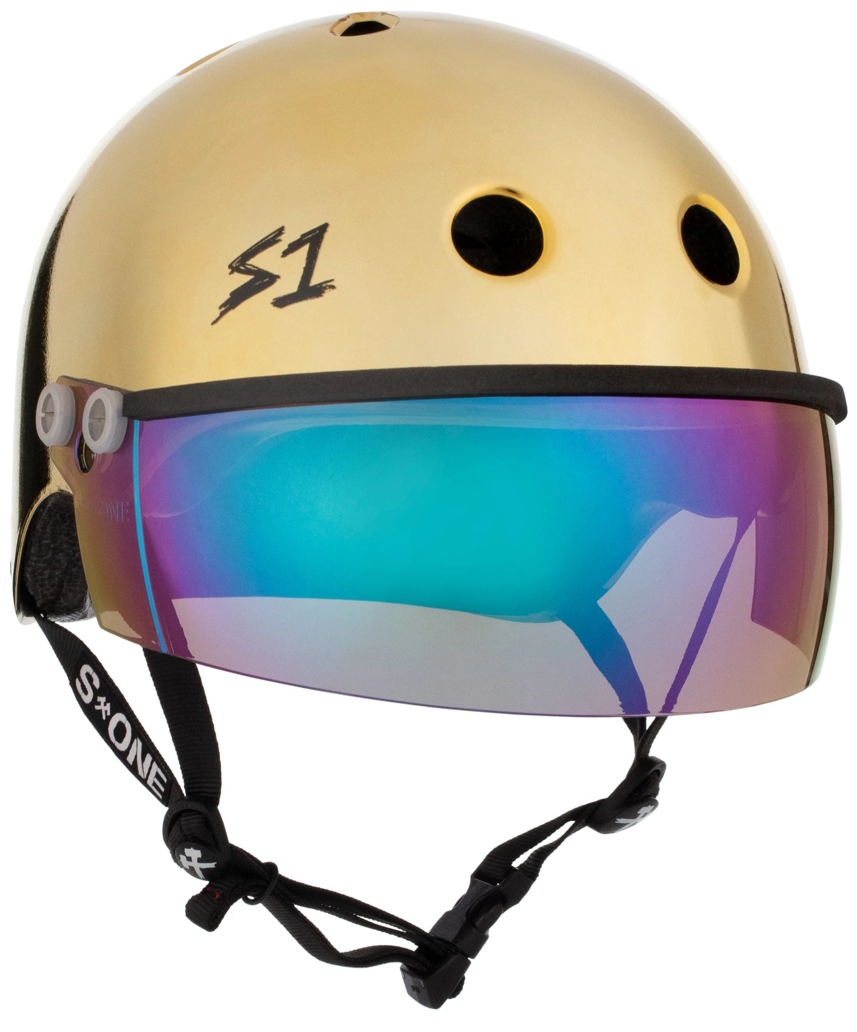S1 Lifer Visor Gen 2 Helmet - Gold Mirror
