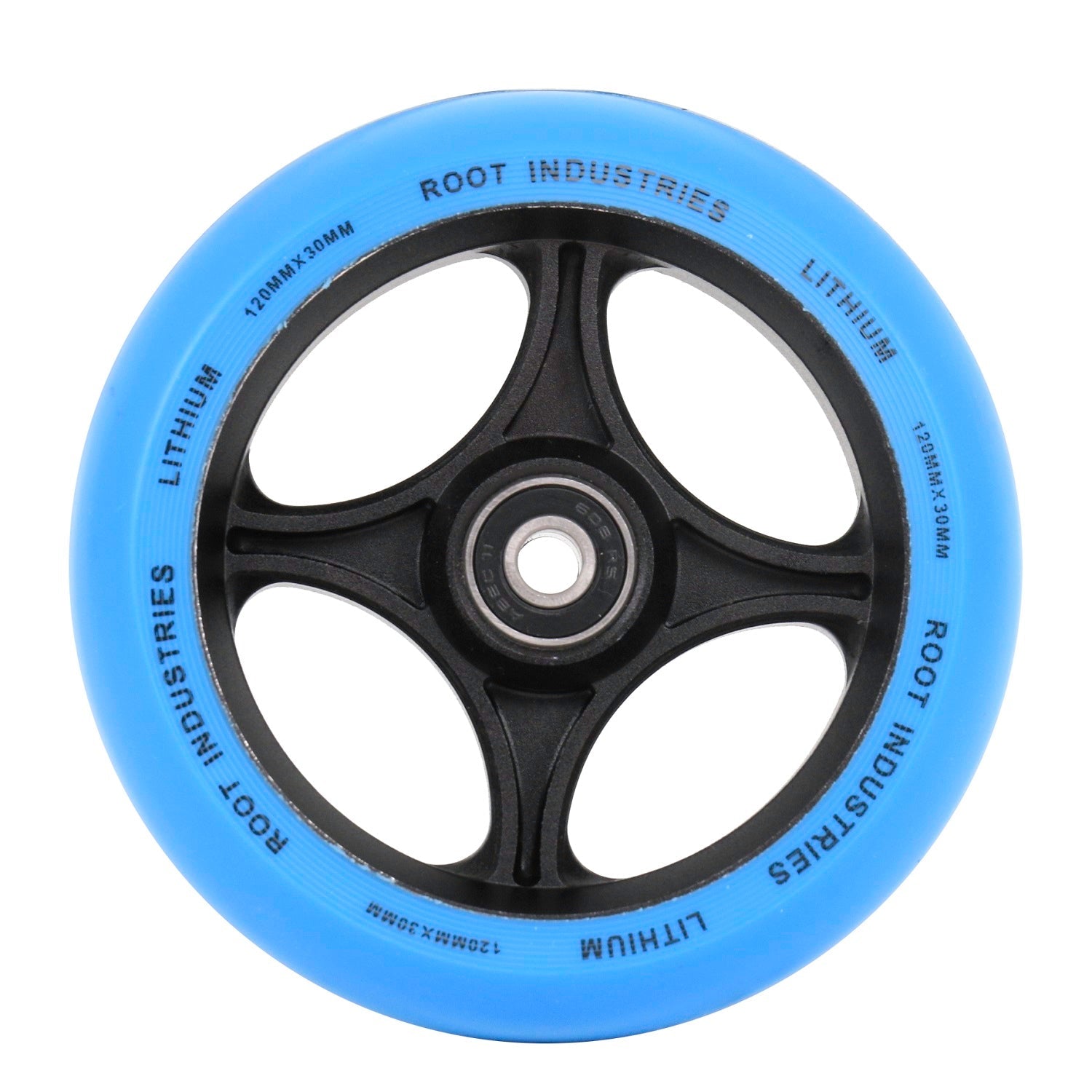 Root Industries Lithium Wheels 120mm - Blue (Pair)