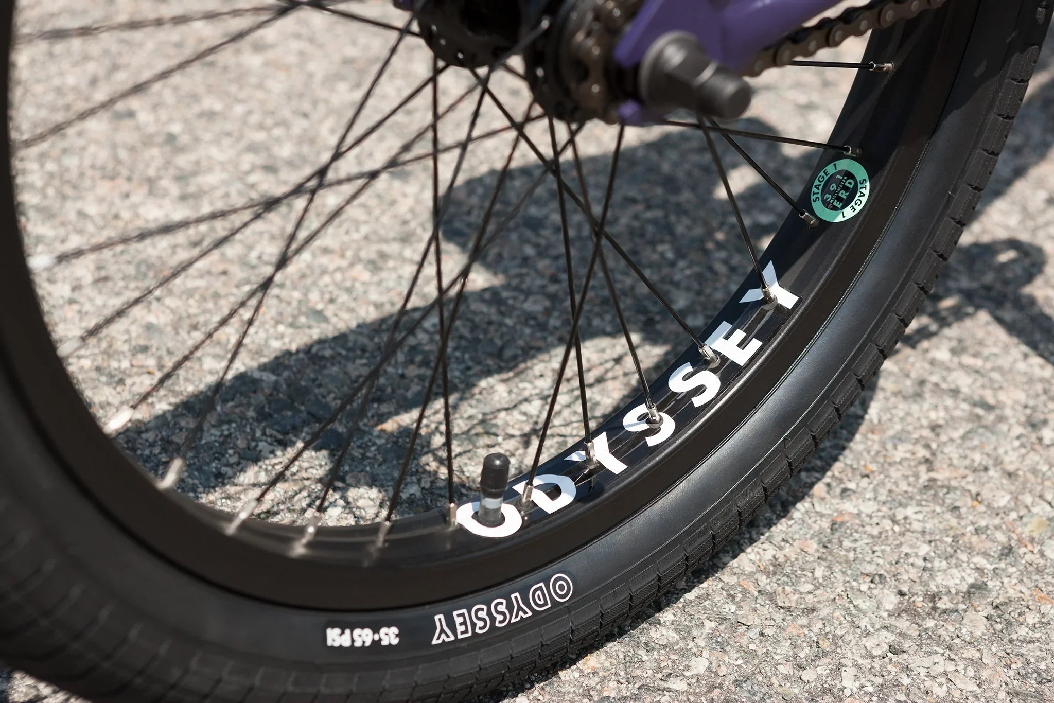 Sunday Forecaster Park Maca Perez Grasset Signature 20.5″ Complete BMX Bike - Matte Midnight Purple