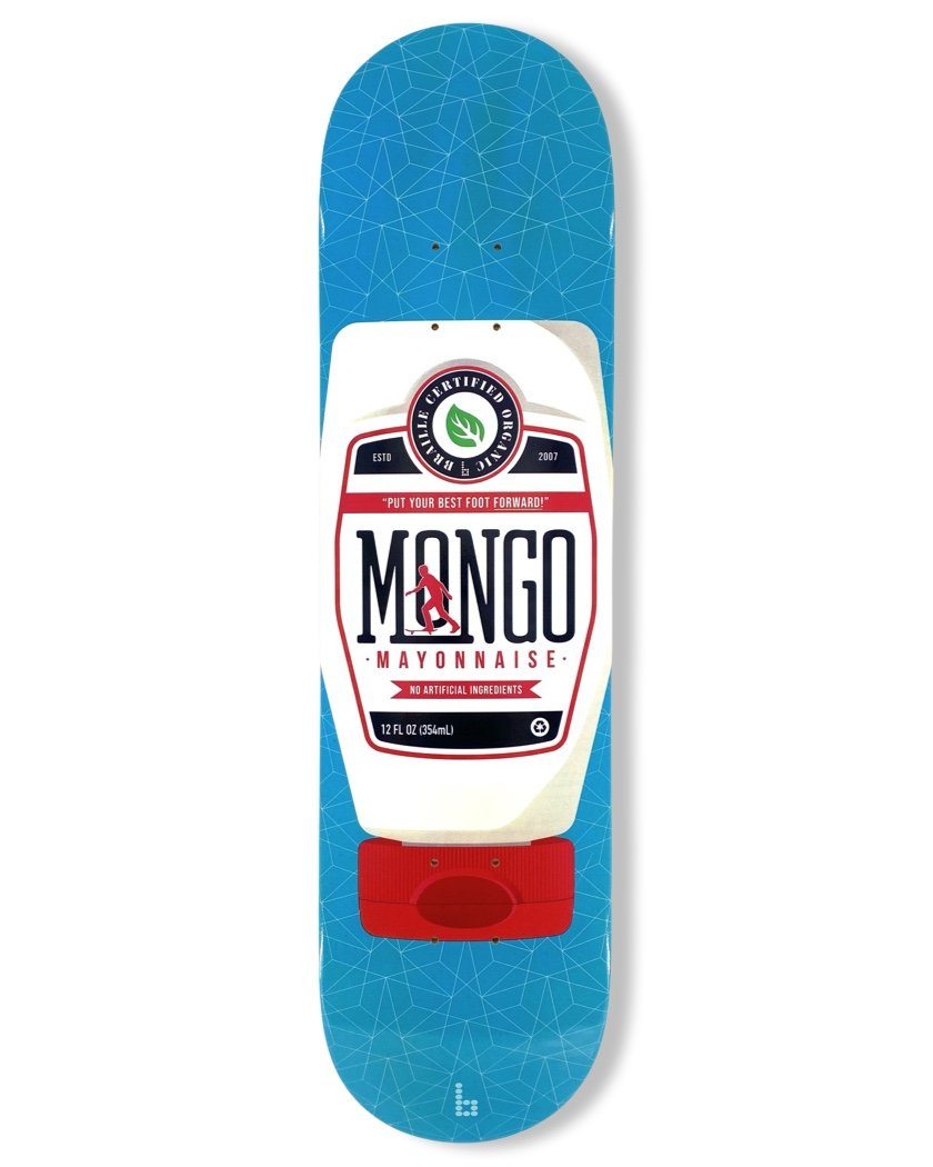 Condiment Series Mongo Mayo Skateboard Deck