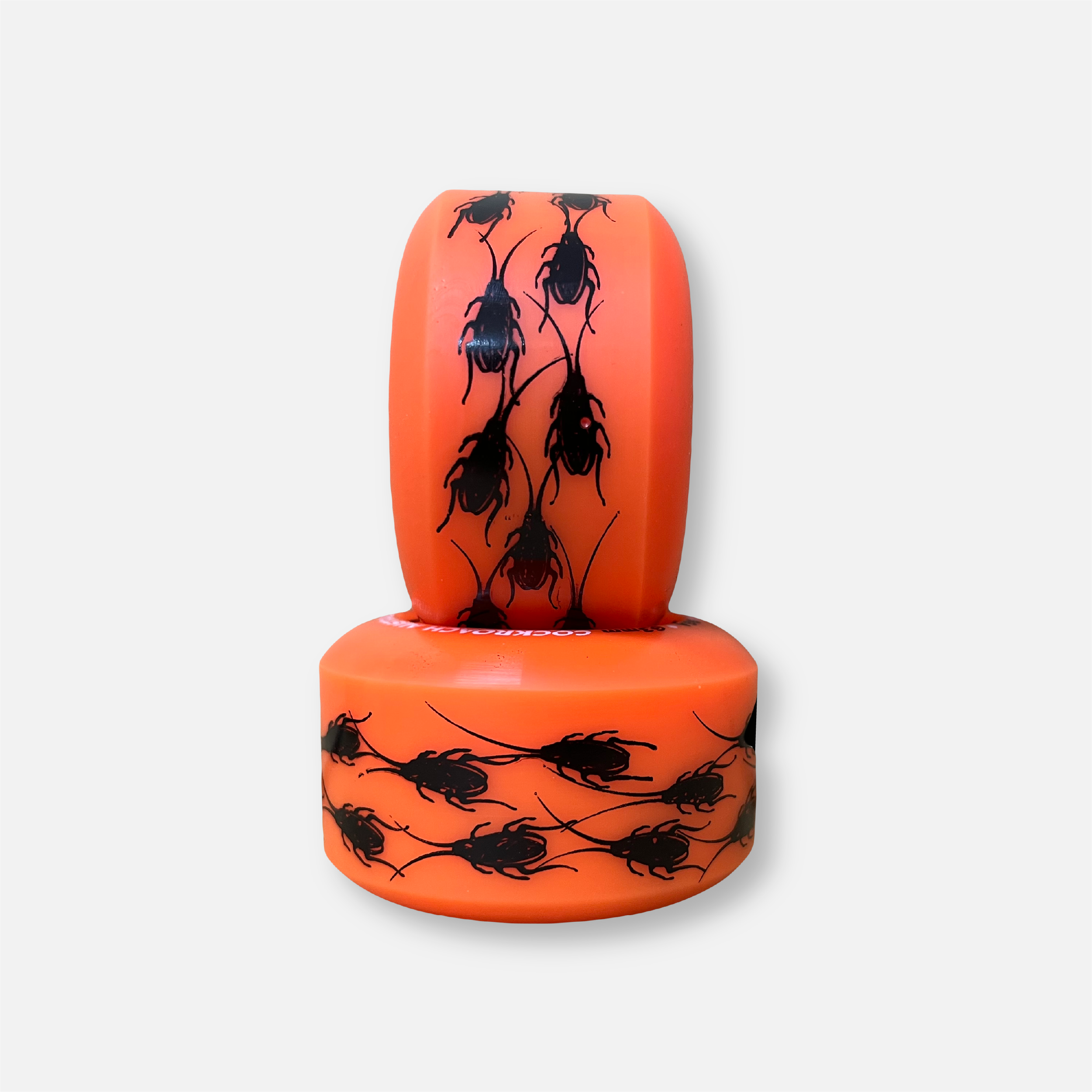 COCKROACH ORIGINAL ORANGE 63mm 96A SKATEBOARD WHEELS