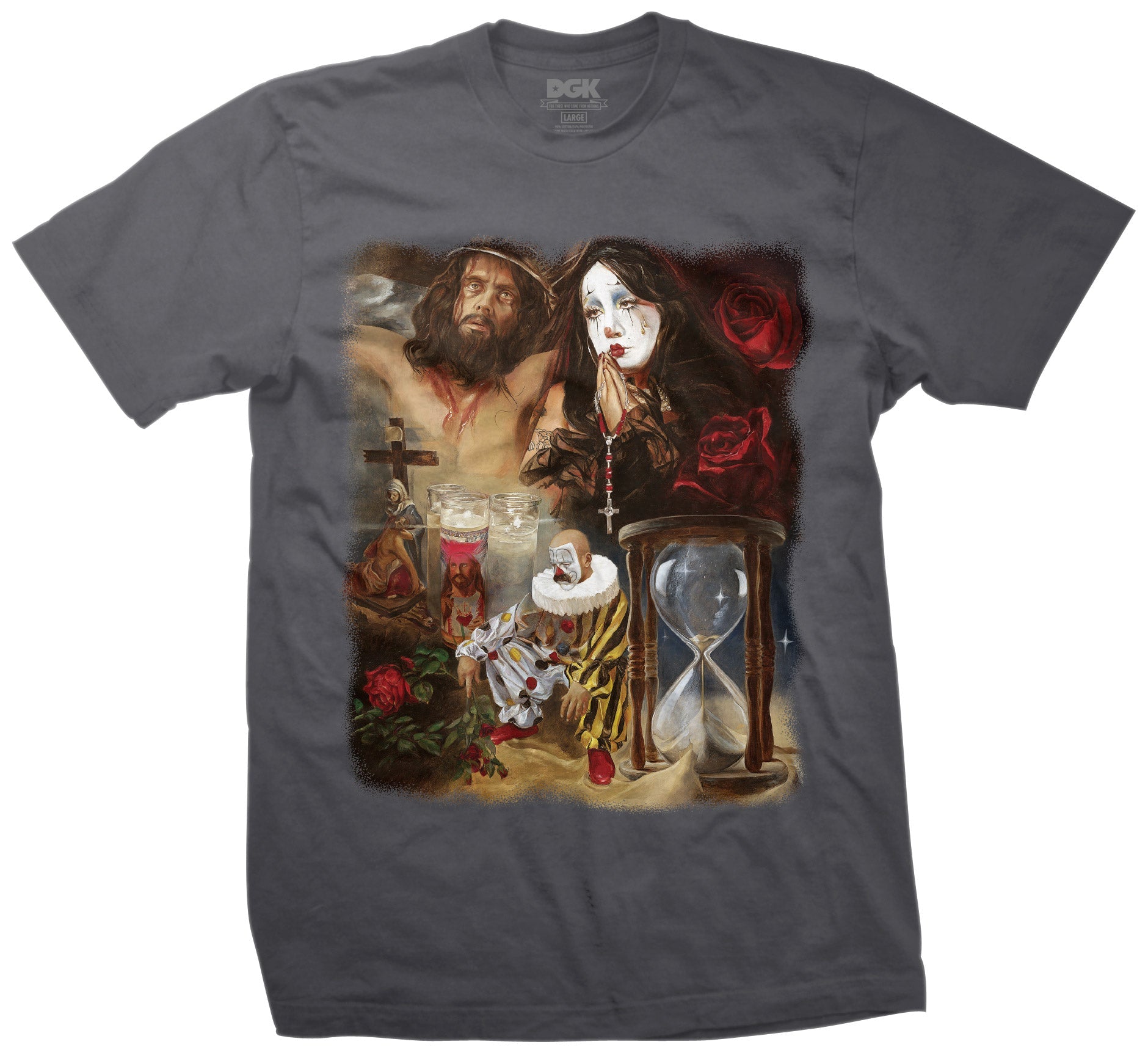 DGK No Llores T-Shirt - Charcoal