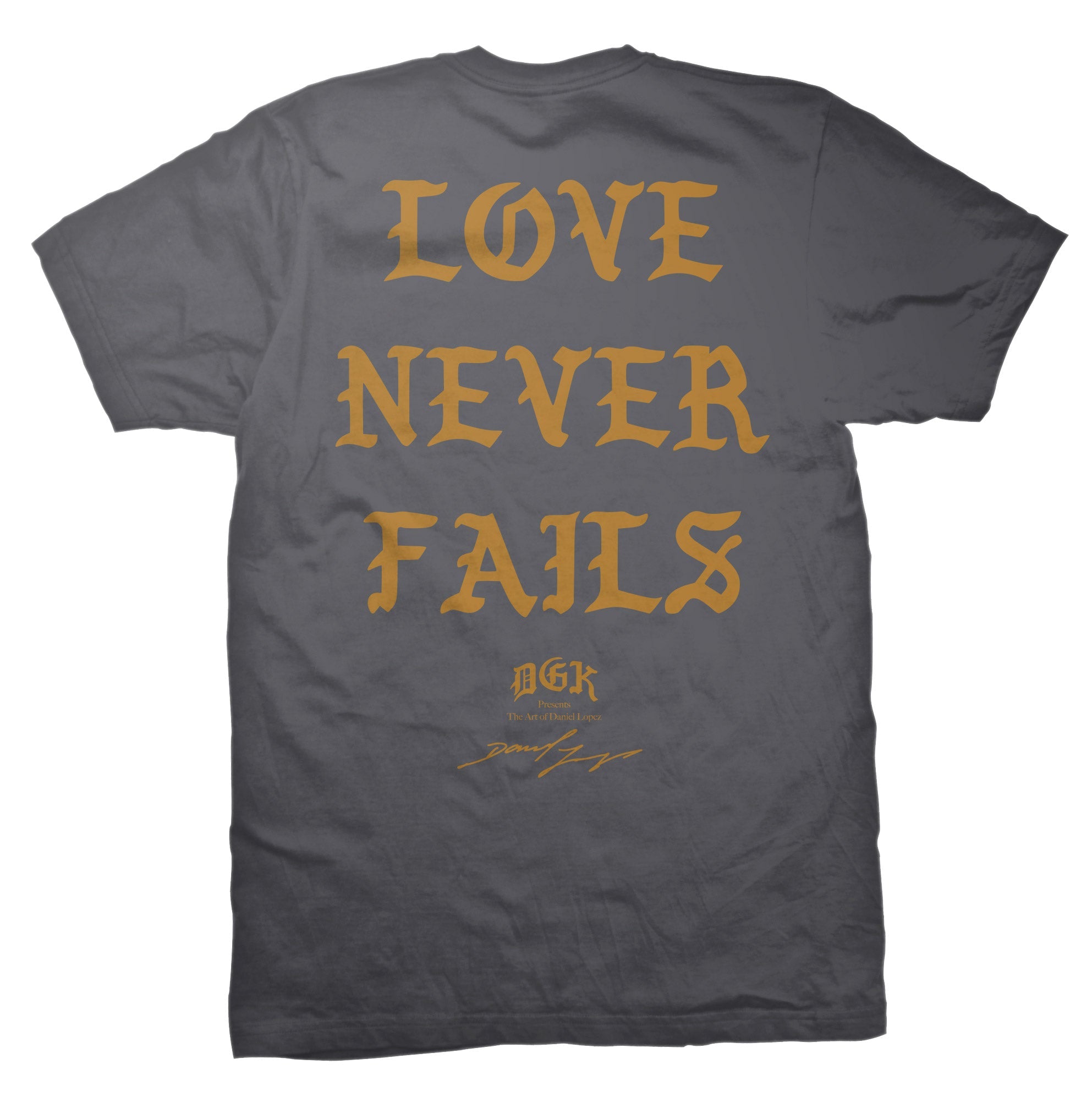 DGK No Llores T-Shirt - Charcoal