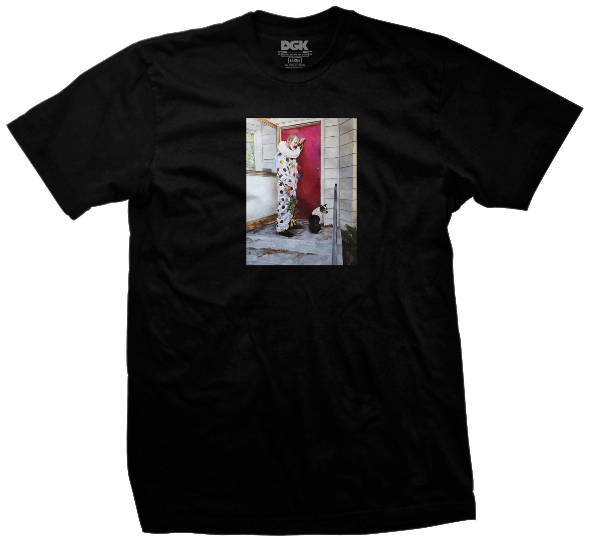 DGK No Love for the Clown T-Shirt - Black