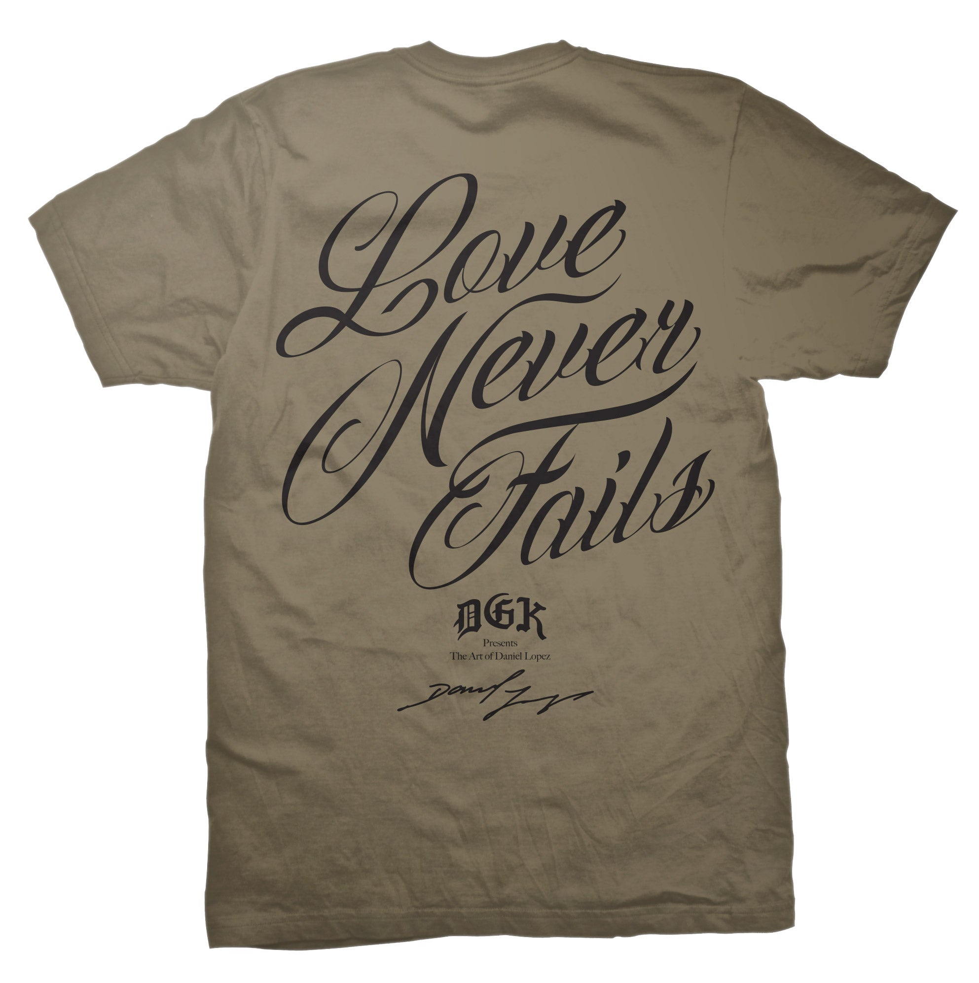 DGK No Love for the Clown T-Shirt - Sand