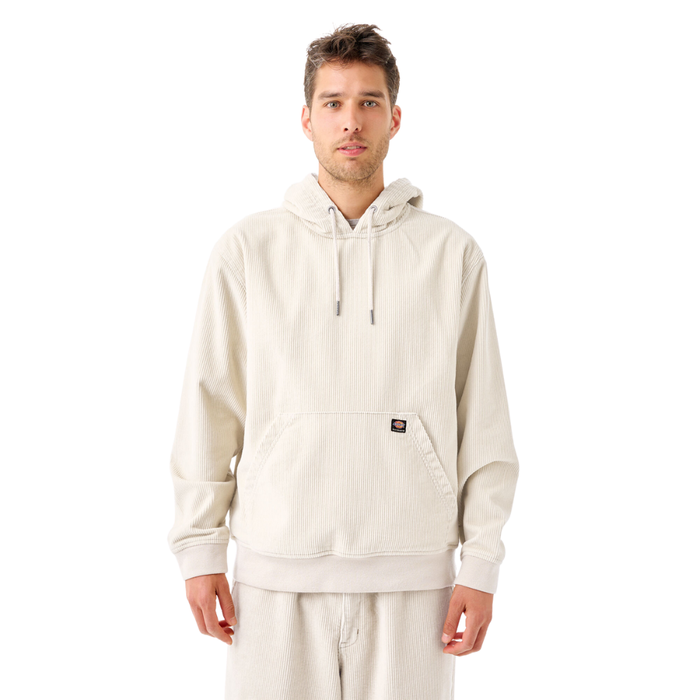 Dickies Tom Knox Corduroy Hoodie - Fog