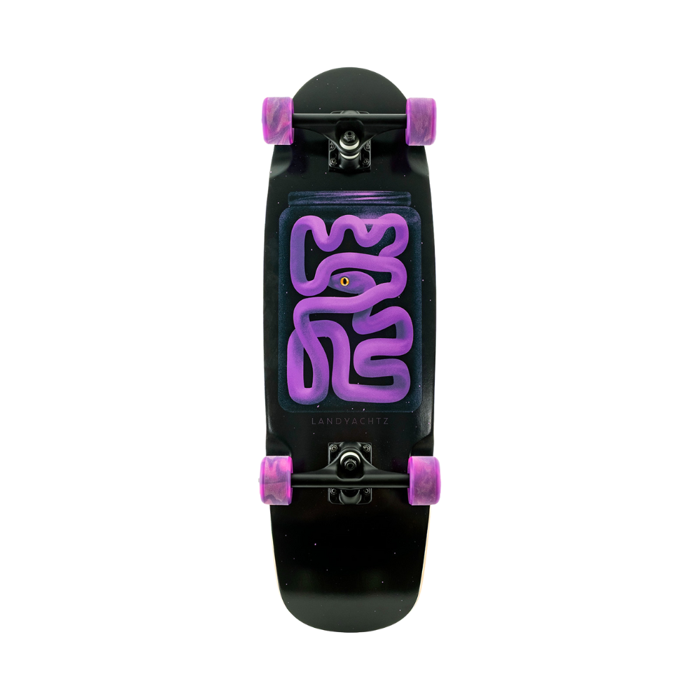 Landyachtz Tugboat Purple Snek Cruiser Complete