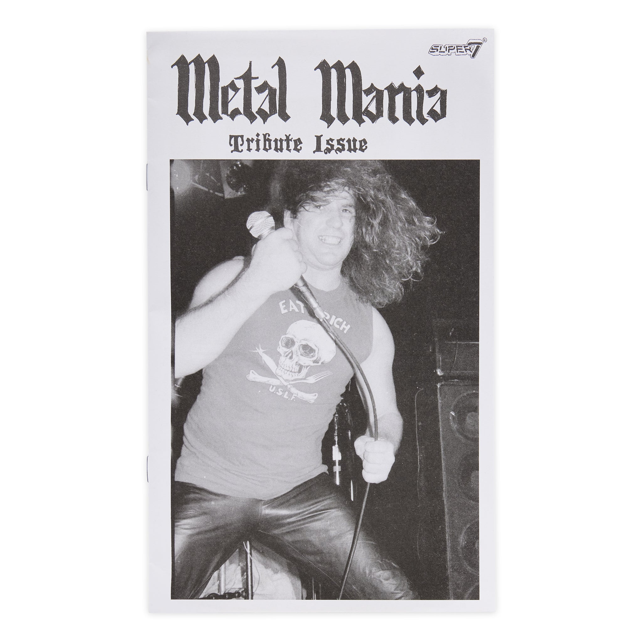 Super7 x Metal Mania Fanzine - Paul Baloff ReAction Figure Bundle