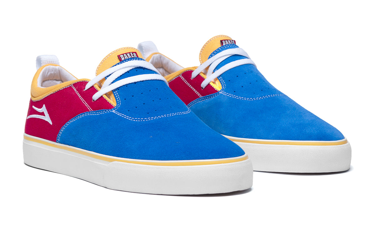 Lakai Shoes Riley 2 - Blue/Red/Yellow