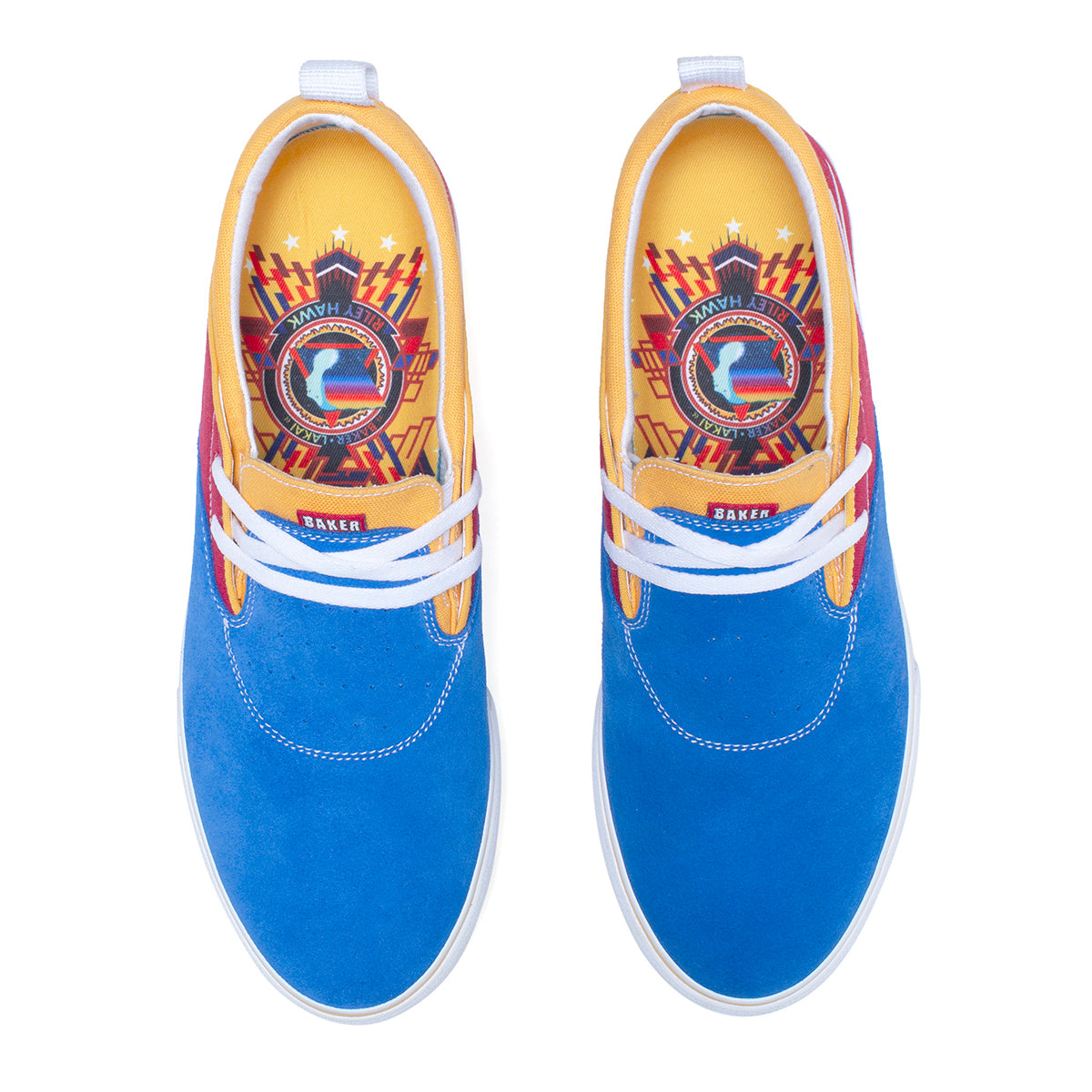 Lakai Shoes Riley 2 - Blue/Red/Yellow
