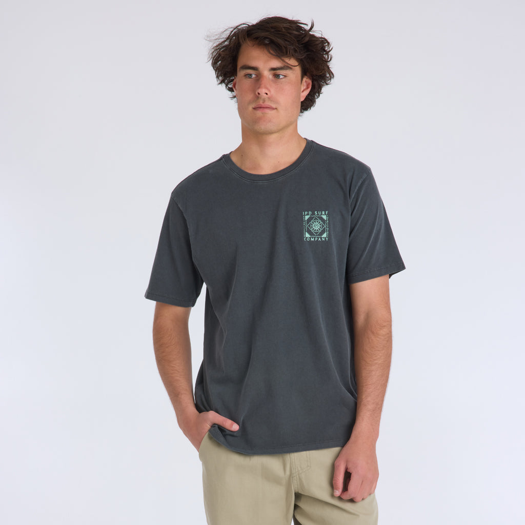 SUN SNAKE PIGMENT DYE TEE