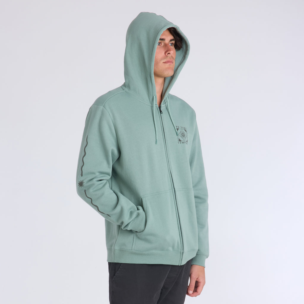 SUN SNAKE FULL ZIP FLEECE