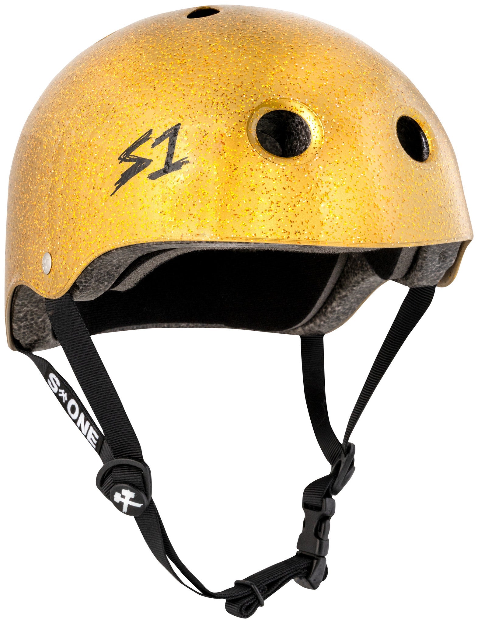 S1 Lifer Helmet - Gold Gloss Glitter