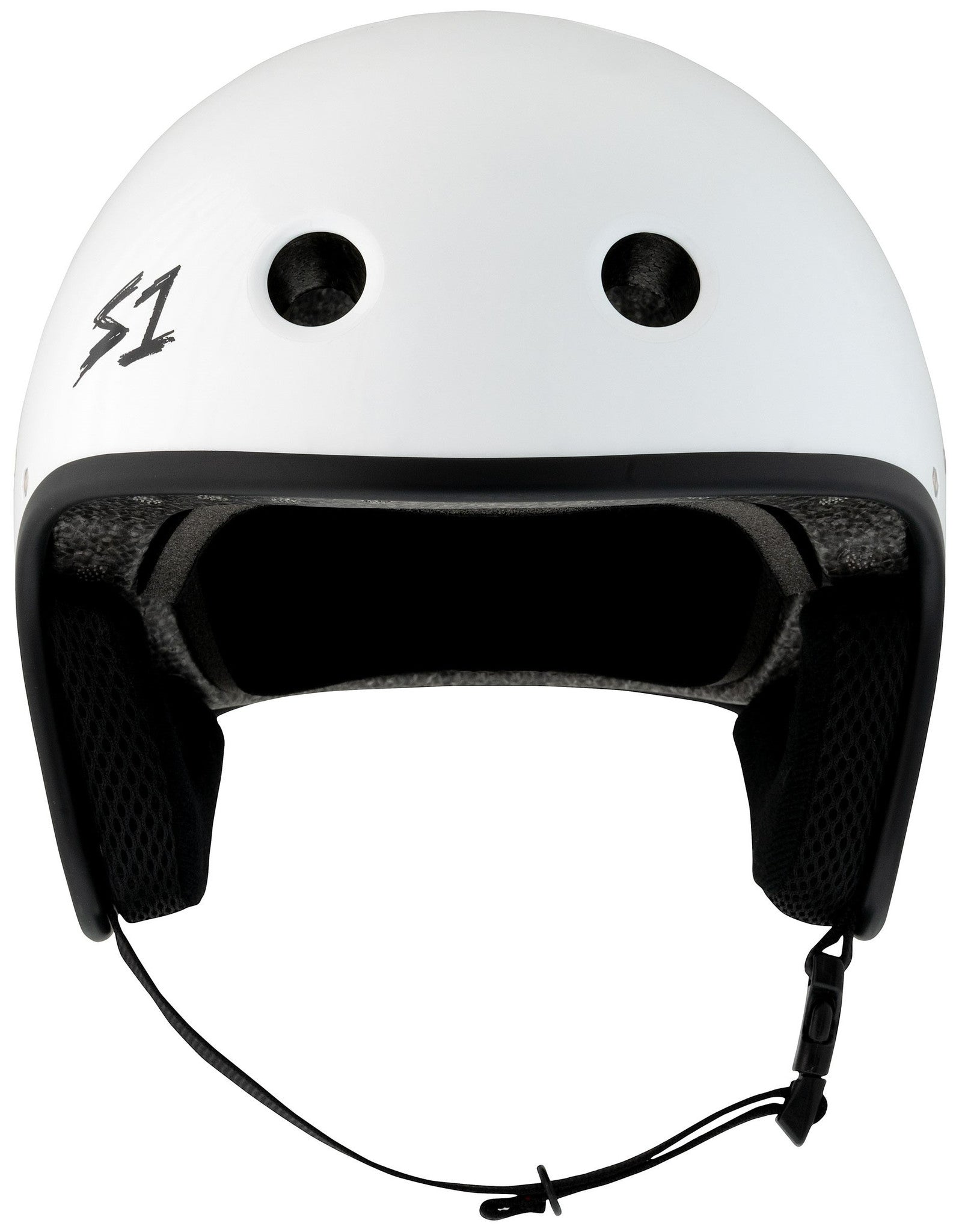 S1 Retro Lifer E-Helmet - White Gloss