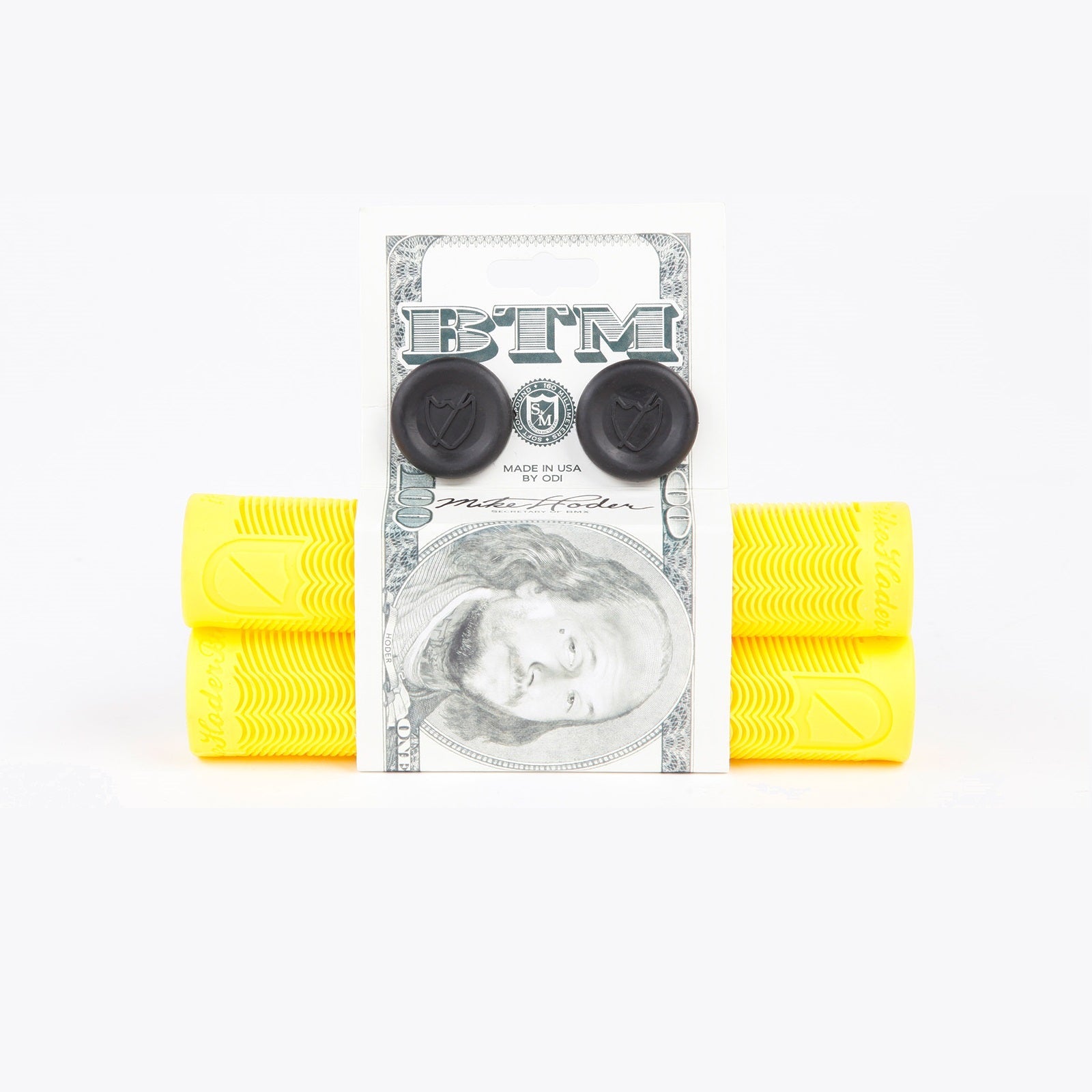 S&M Bikes BMX Hoder Grips - Yellow