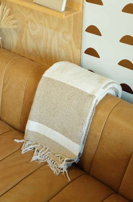 Out West Throw Tan