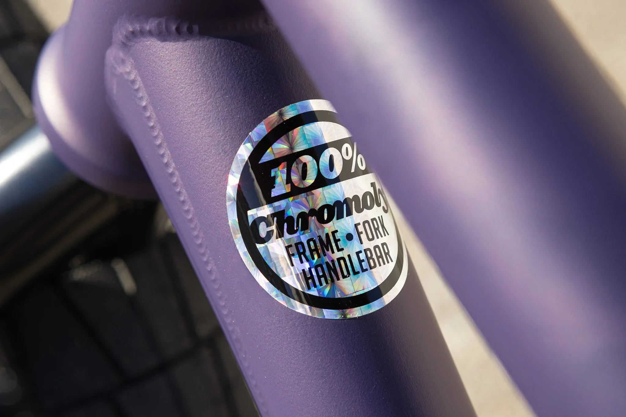Sunday Darkwave Broc Raiford Authentic 21.25″ LHD Complete BMX - Matte Midnight Purple