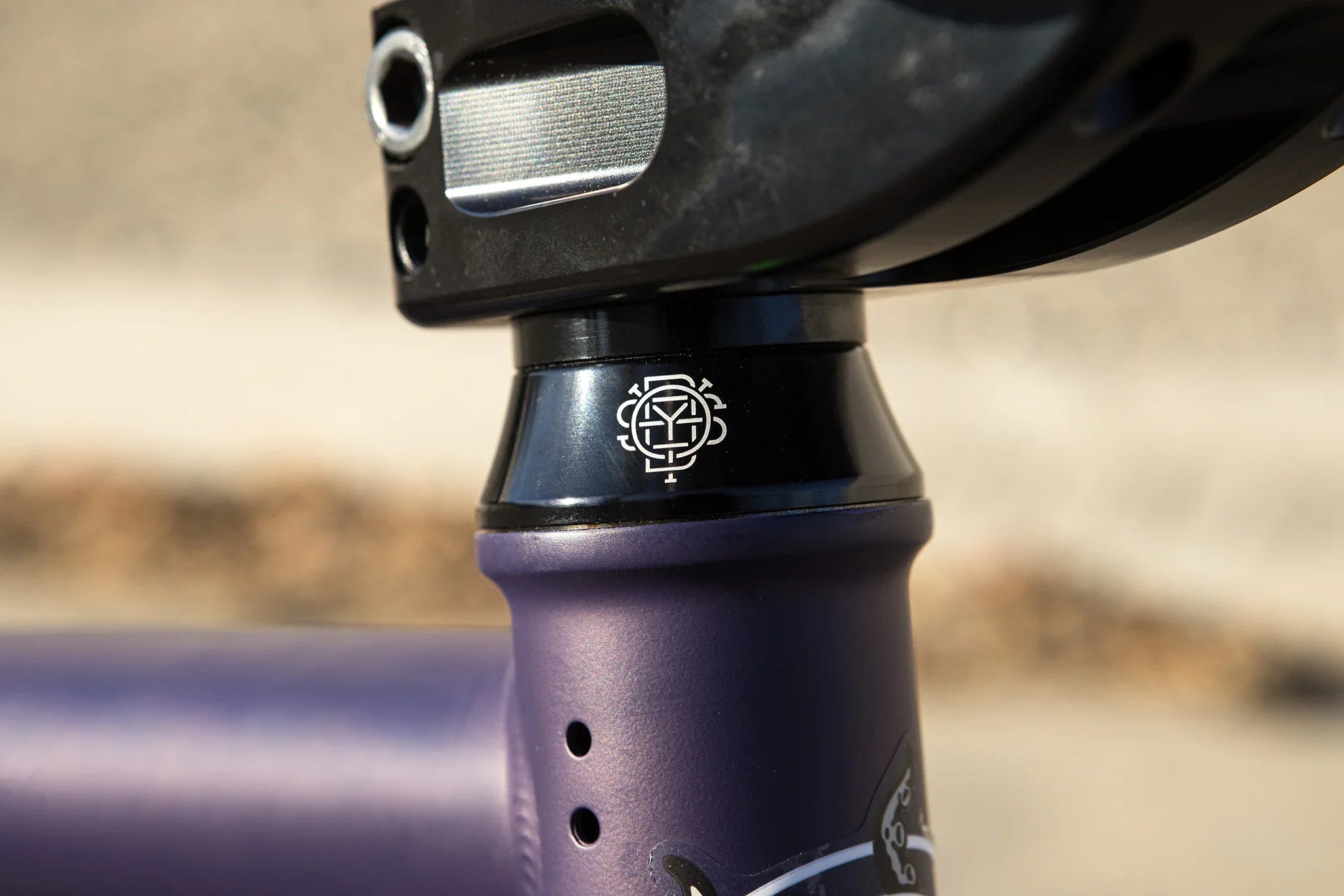 Sunday Darkwave Broc Raiford Authentic 21.25″ LHD Complete BMX - Matte Midnight Purple