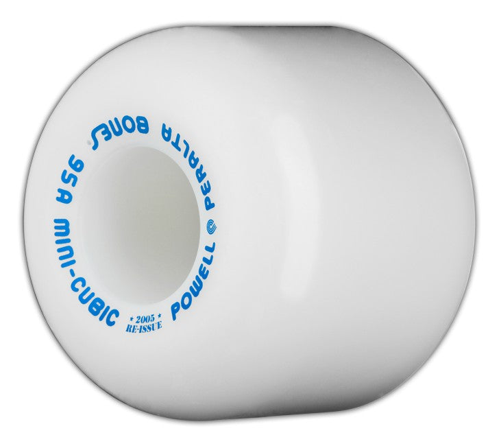 Powell Peralta Wheels Mini-Cubic 64mm 95a - White (Set of 4)