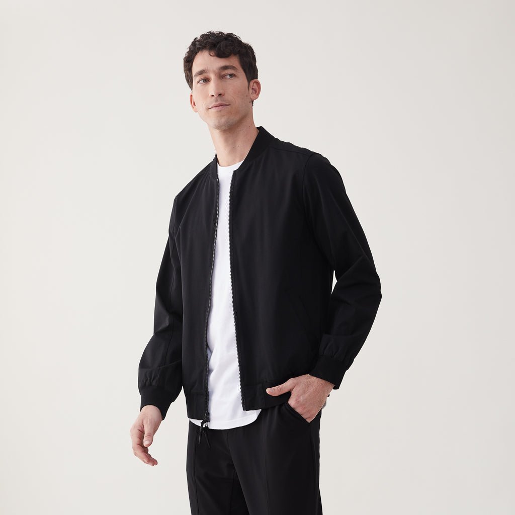 Ace Bomber Jacket Black