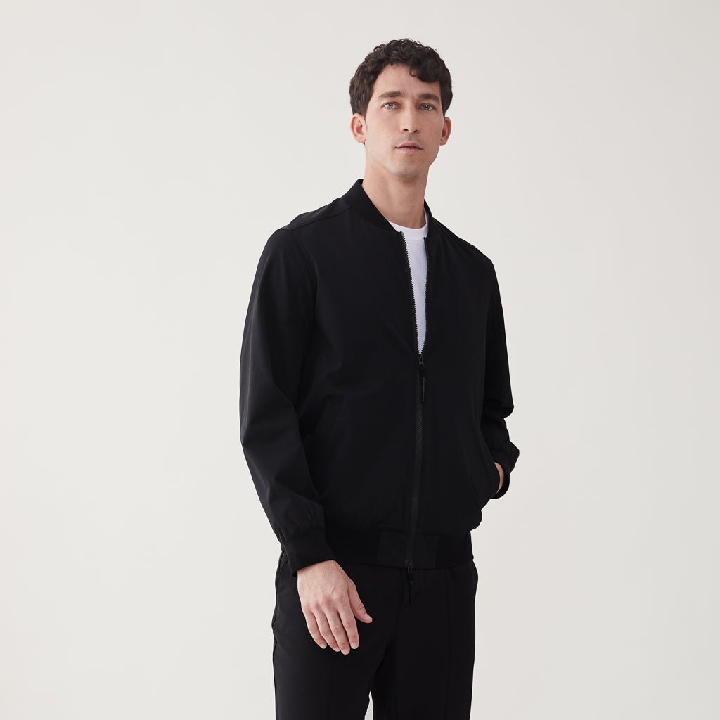 Ace Bomber Jacket Black
