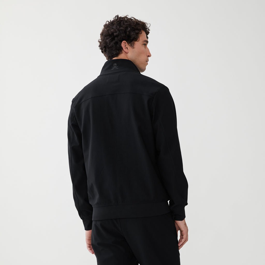Ace Track Jacket Jet Black