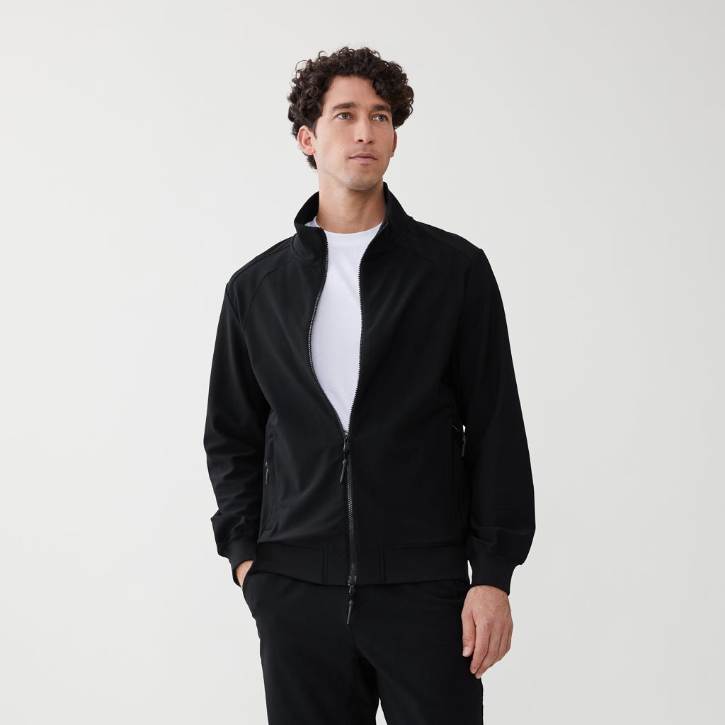 Ace Track Jacket Jet Black