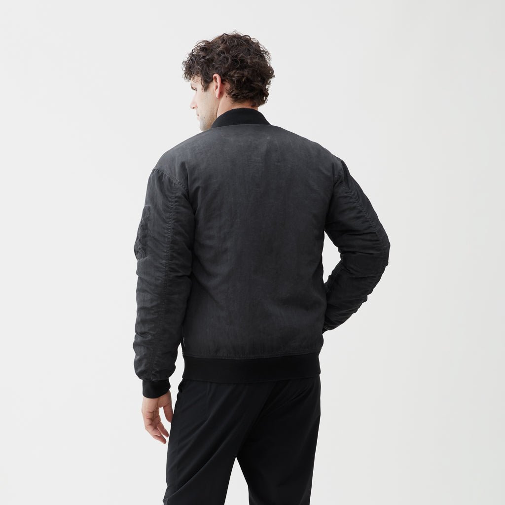 Bruno Bomber Jacket – Black