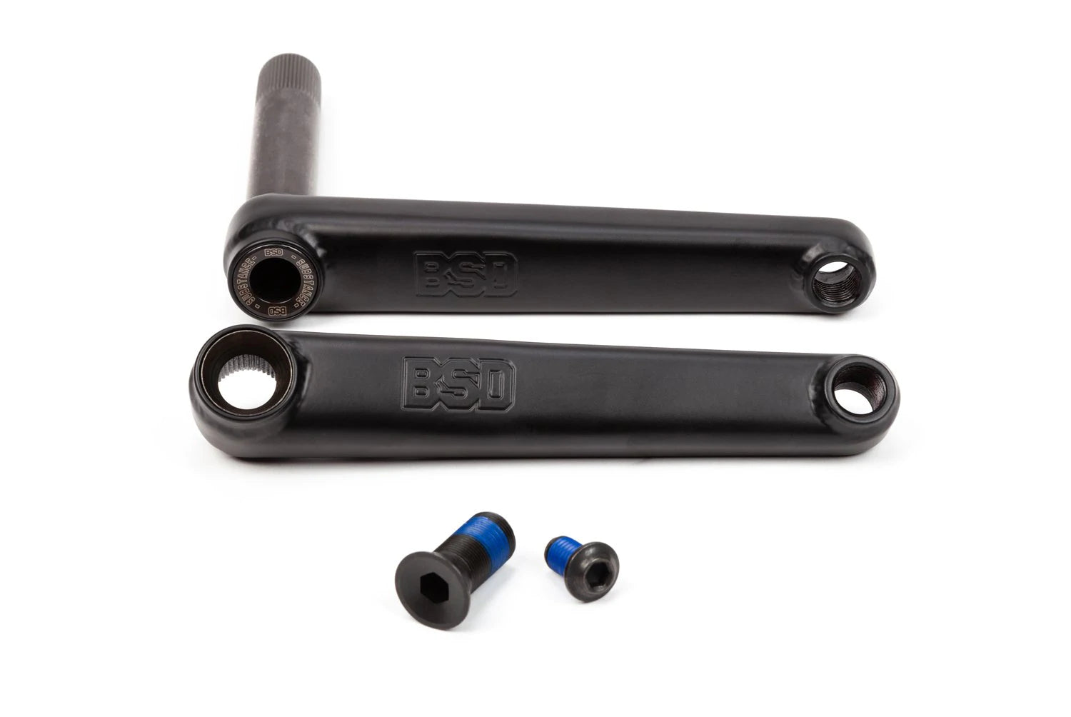 BSD BMX Substance Cranks 165mm - Flat Black