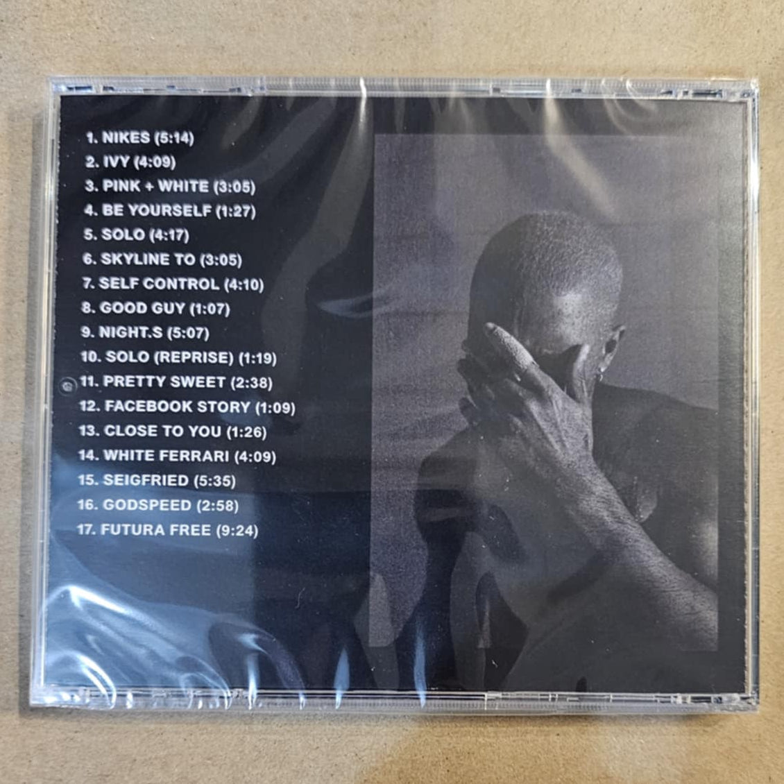 OCEAN, FRANK - BLONDE (MOTORCYCLE HELMET COVER) CD *Unofficial Release*