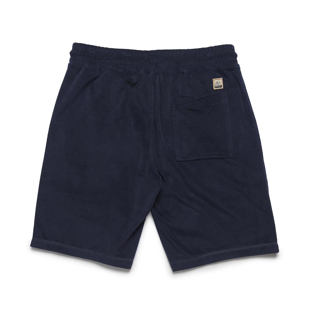 Chuck Velour Drawstring Short - Navy Blazer