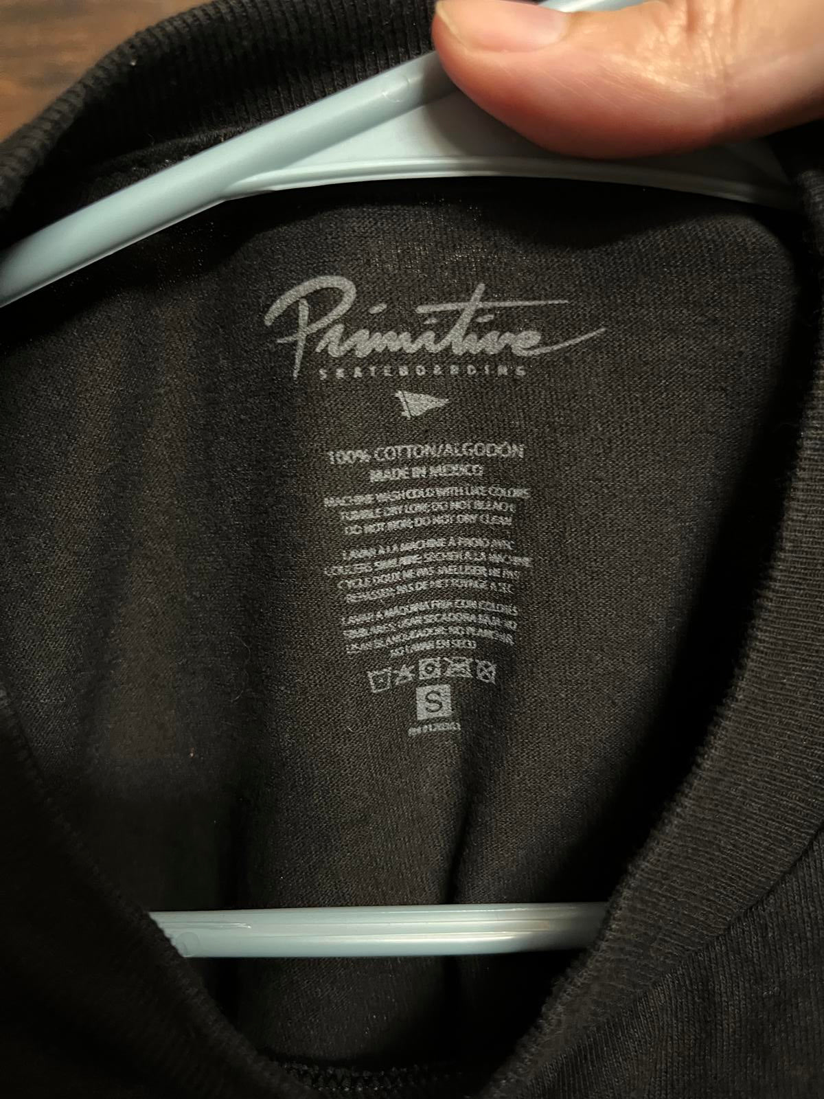 Primitive Skateboard Tee - Heartbreakers Club - S - NWOT