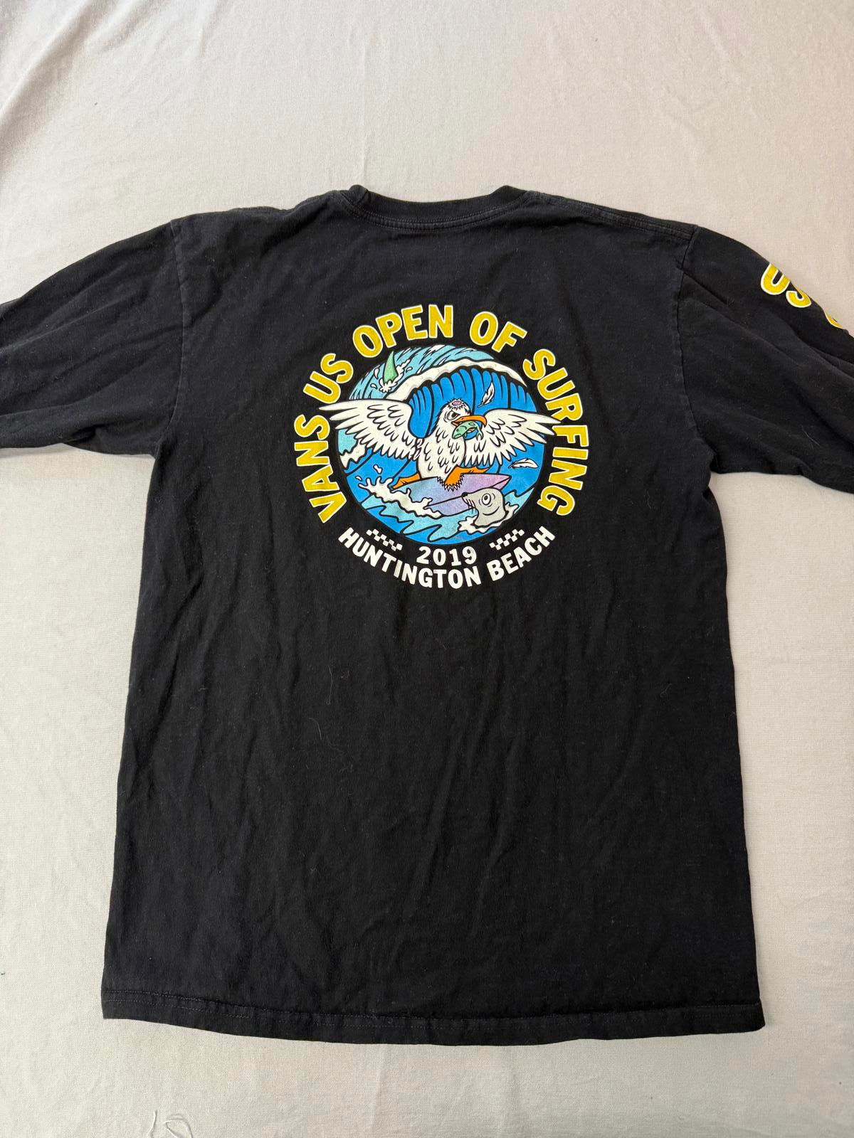 Vans US Open of Surfing LS T-shirt Huntington Beach 2019 -M