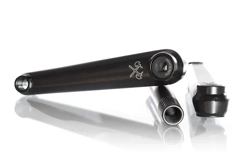 Demolition Revolt 24mm Cranks 165mm - Flat Black