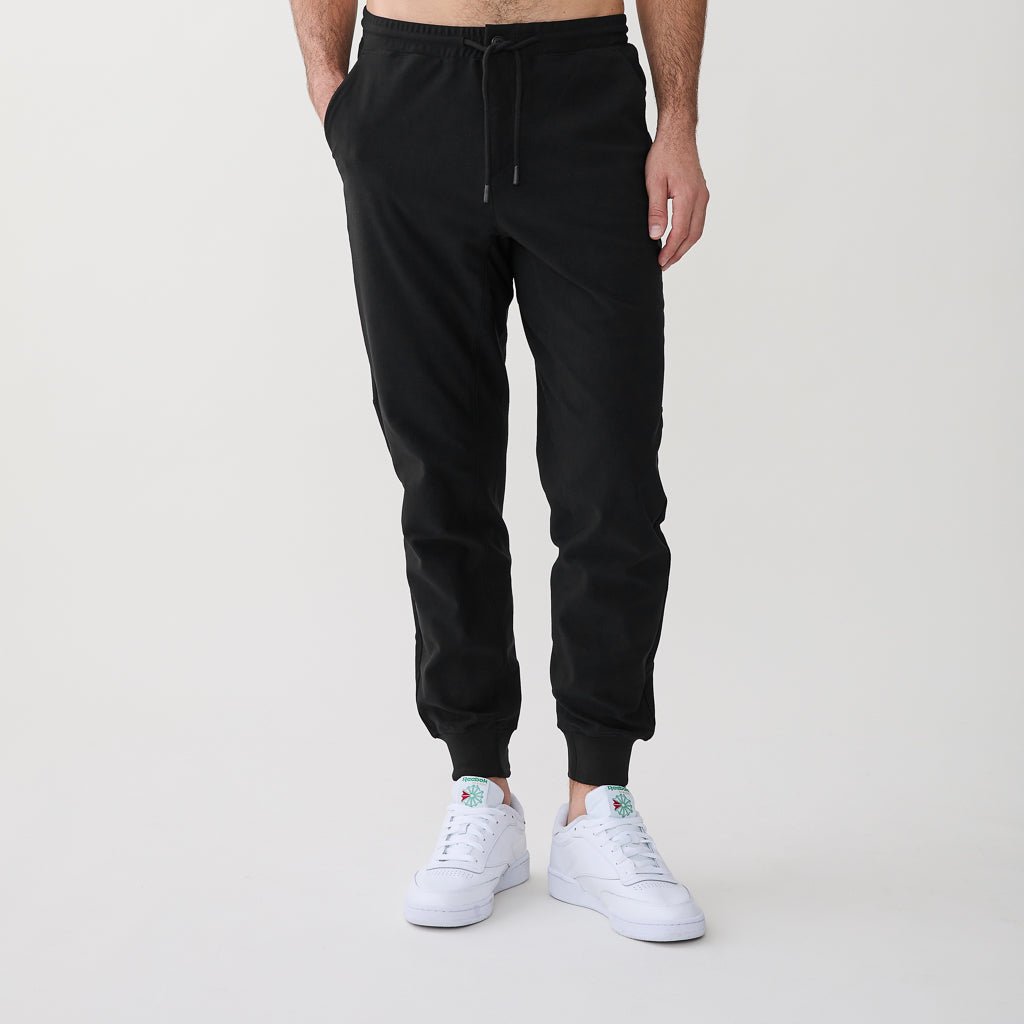 Essex Knit Jogger Jet Black