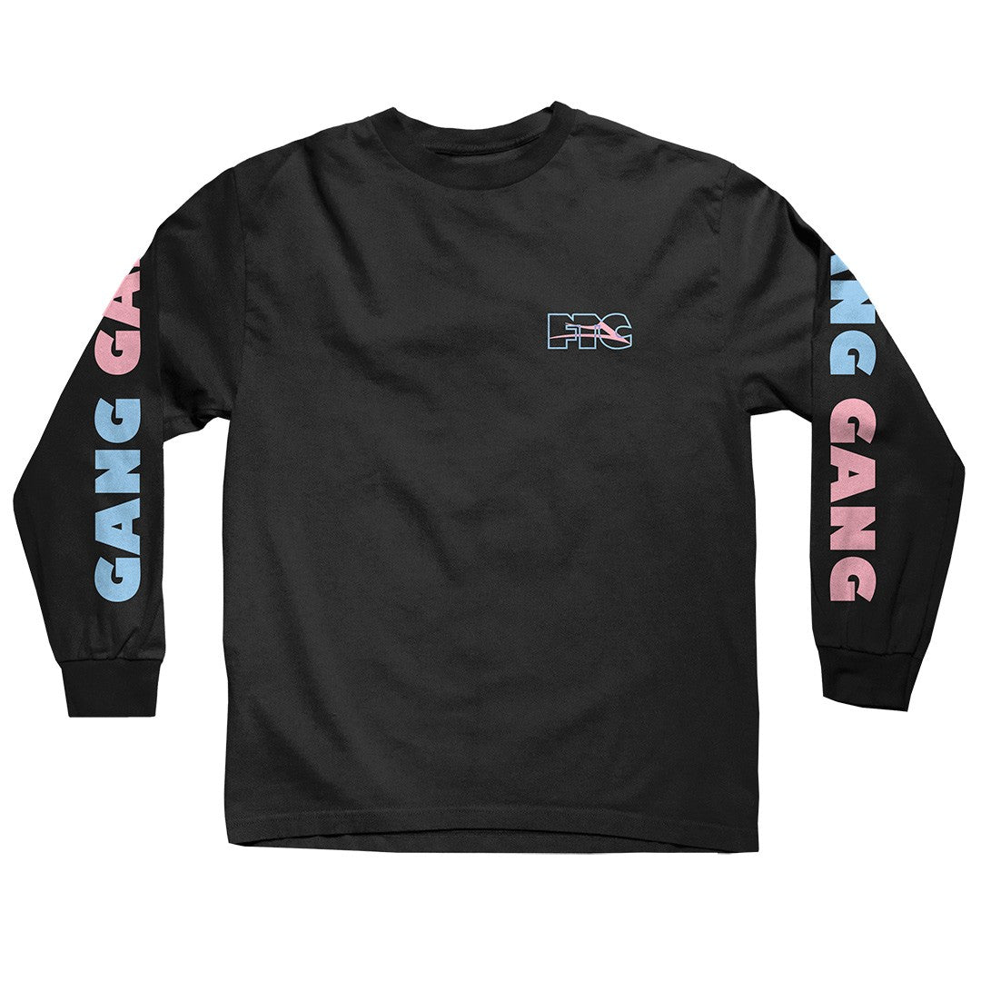 Lakai X FTC Gang Gang Long Sleeve Tee - Black