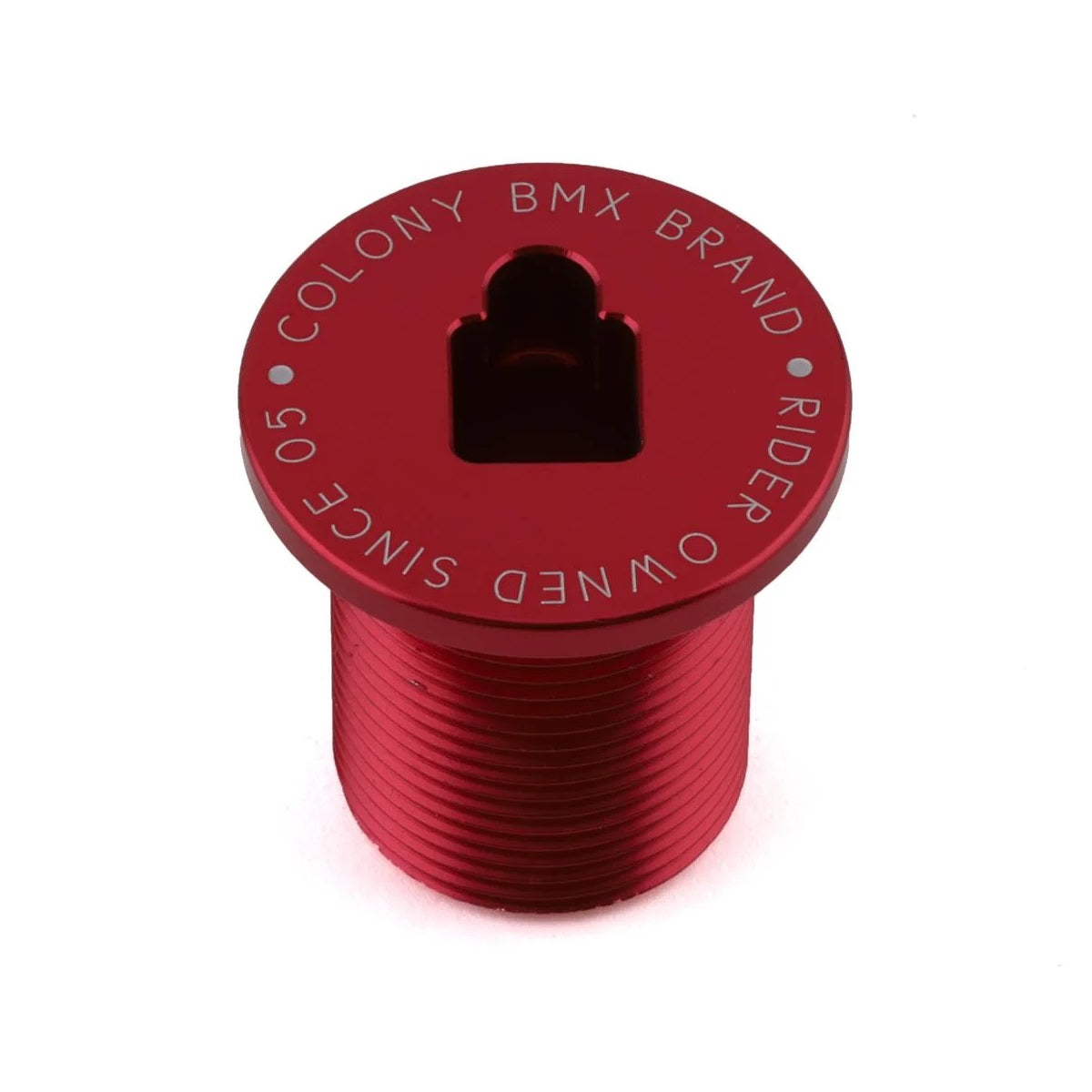 Colony BMX Fork Top Bolt 24mm - Dark Red