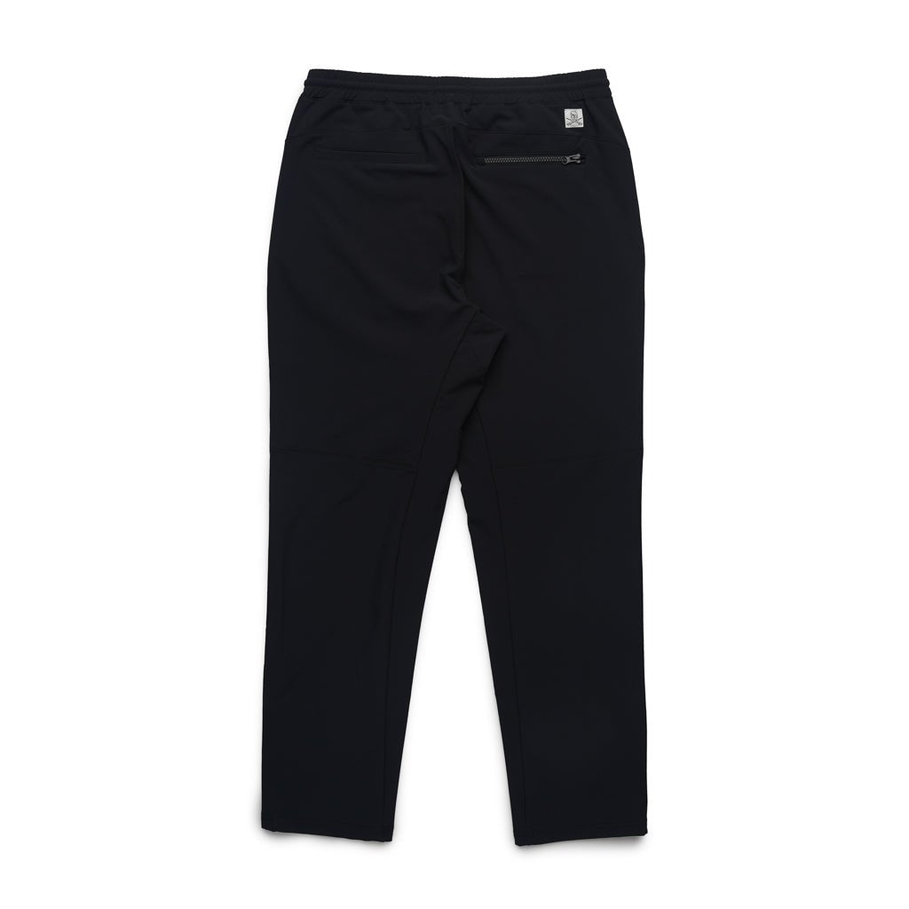 Otis Pleated Track Pant Black