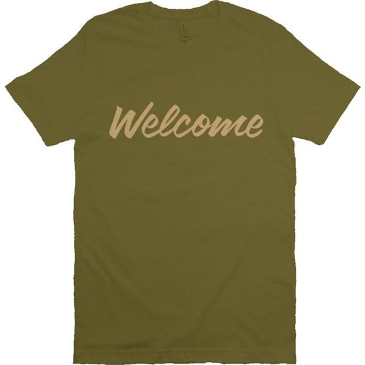 AF WELCOME T ARMY/GOLD
