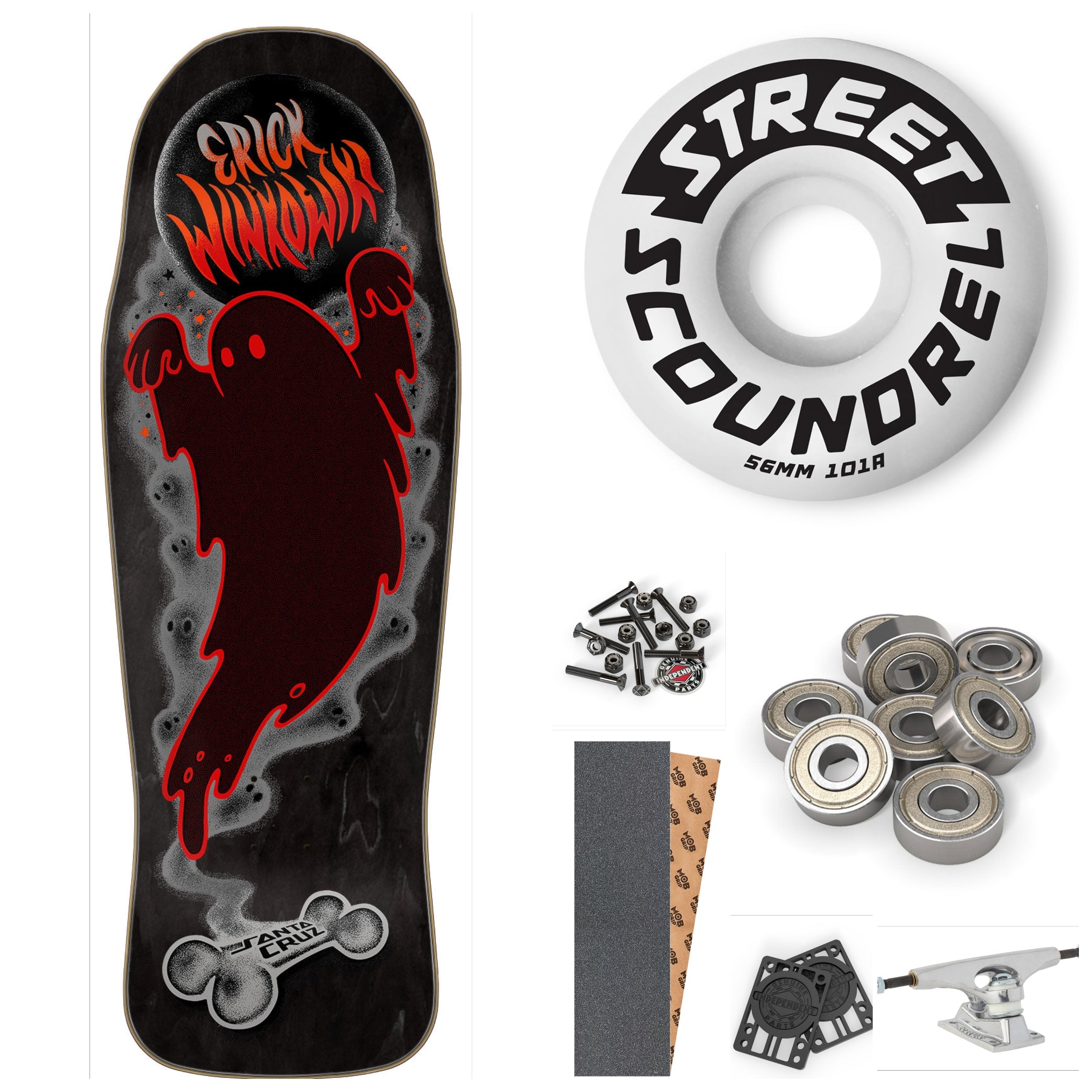 Santa Cruz Winkowski Ghost 10.34" Complete Skateboard