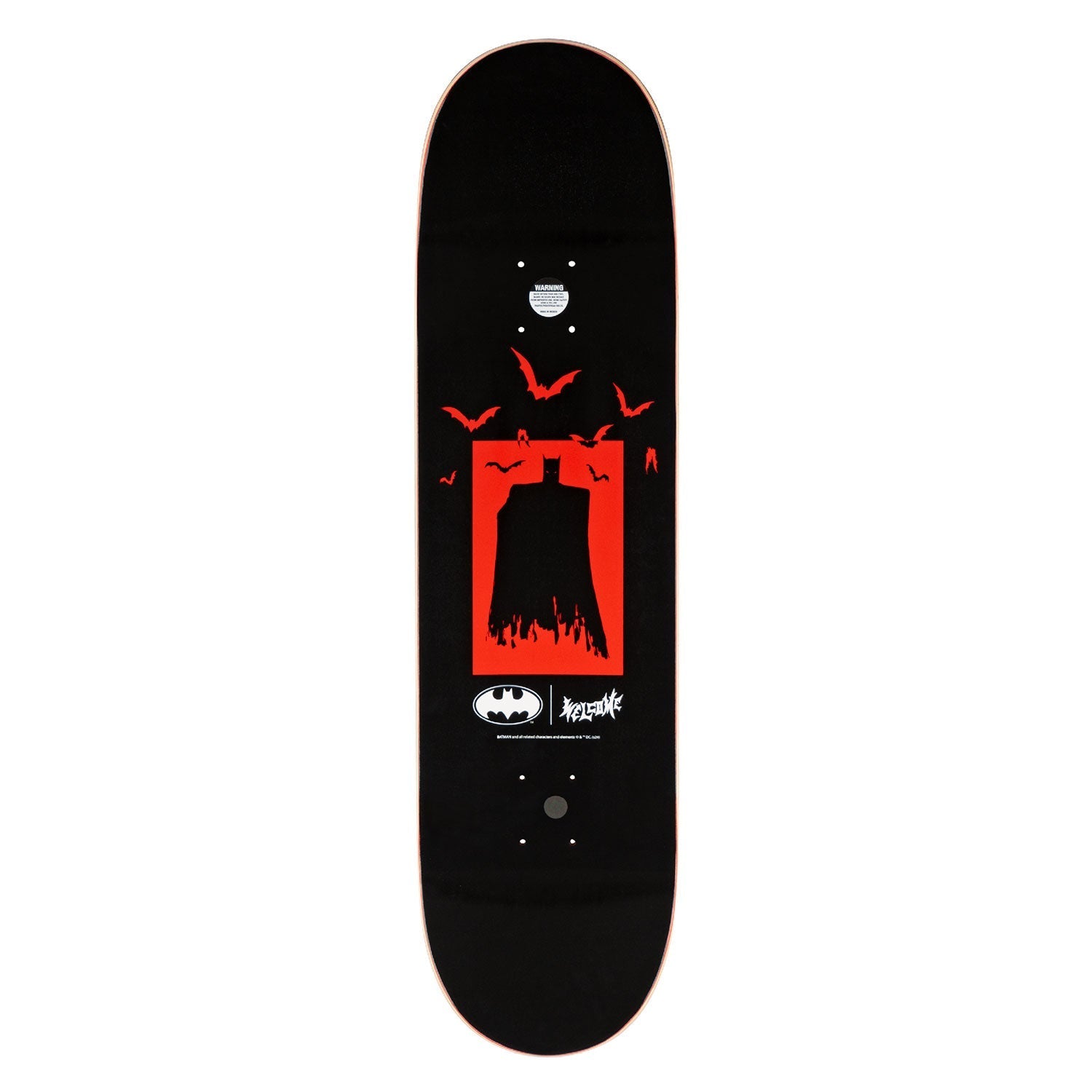 WELCOME X BATMAN HEART OF HUSH 8.5" COMPLETE SKATEBOARD