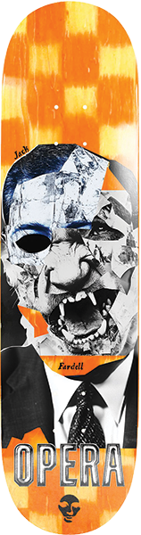OPERA FARDELL "Politics" 8.7" SKATEBOARD DECK