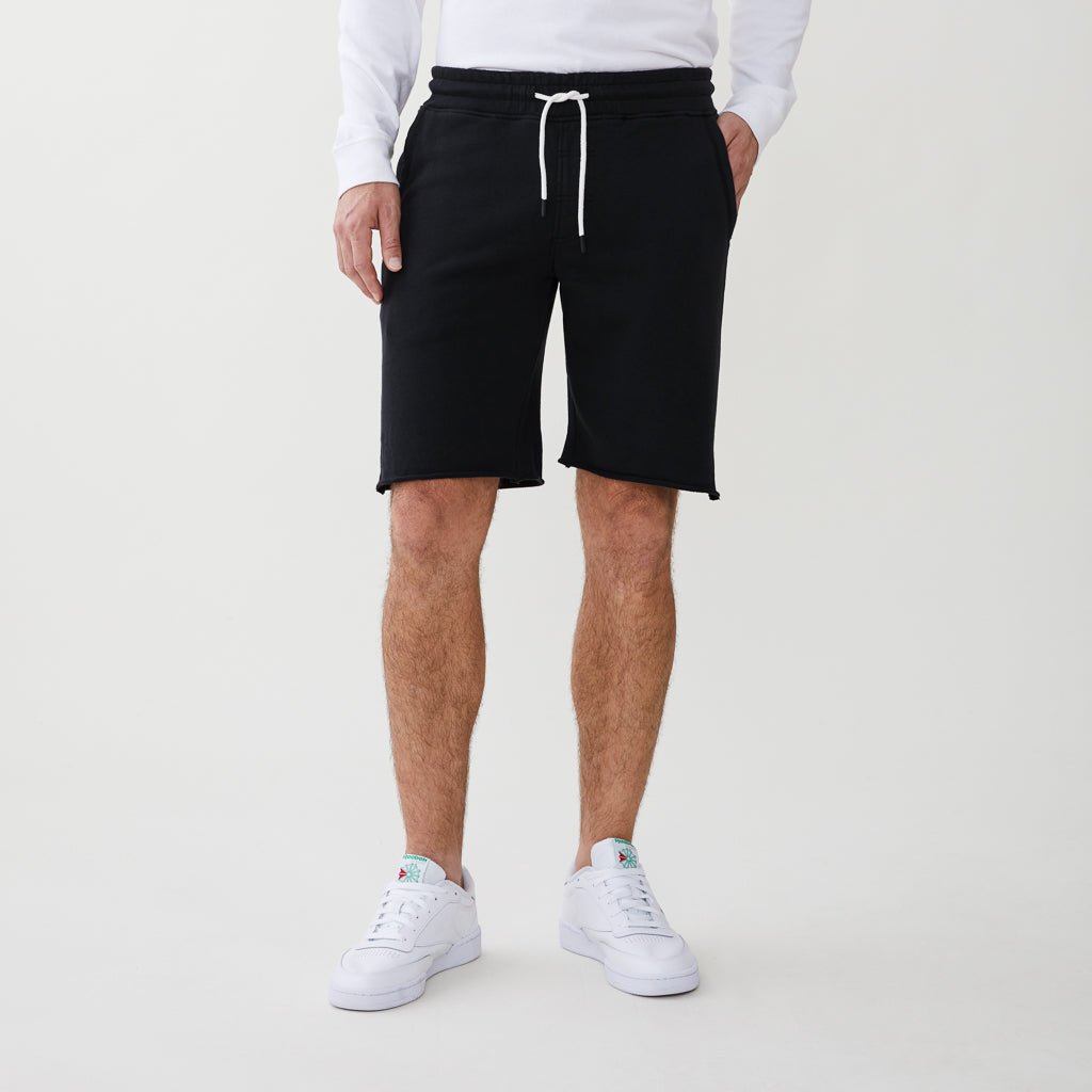 Sailor Drawstring Terry Short - Black
