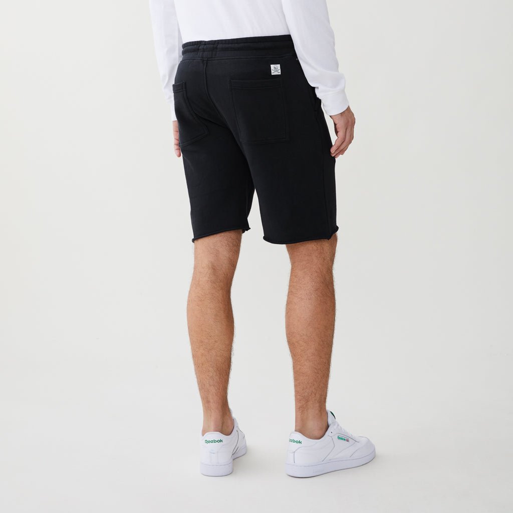 Sailor Drawstring Terry Short - Black