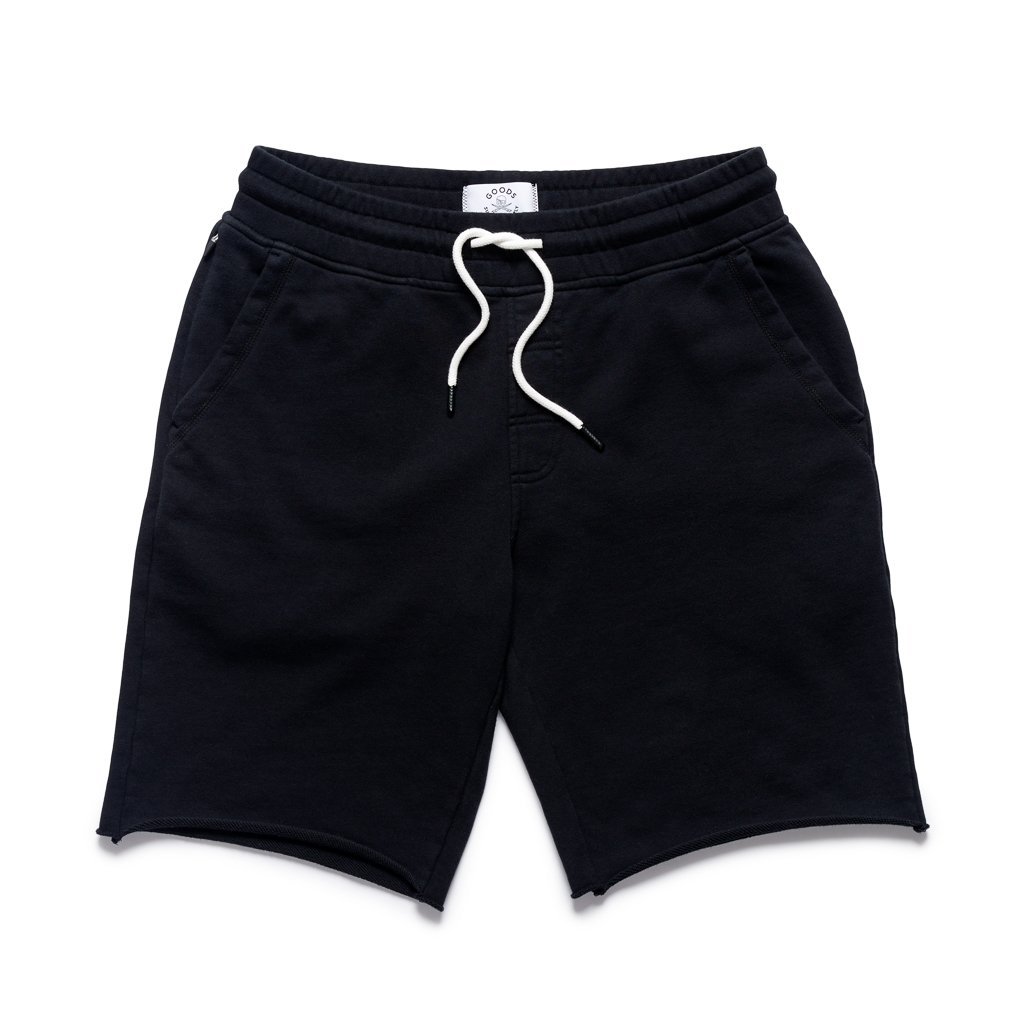 Sailor Drawstring Terry Short - Black