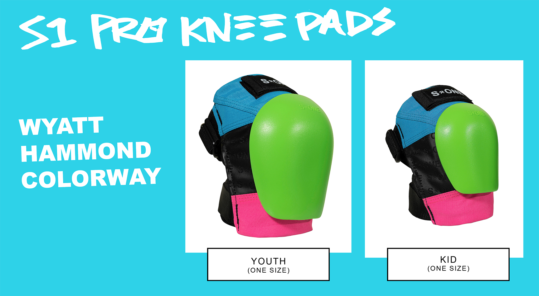 S1 Youth Pro Knee Pad - Wyatt Hammond