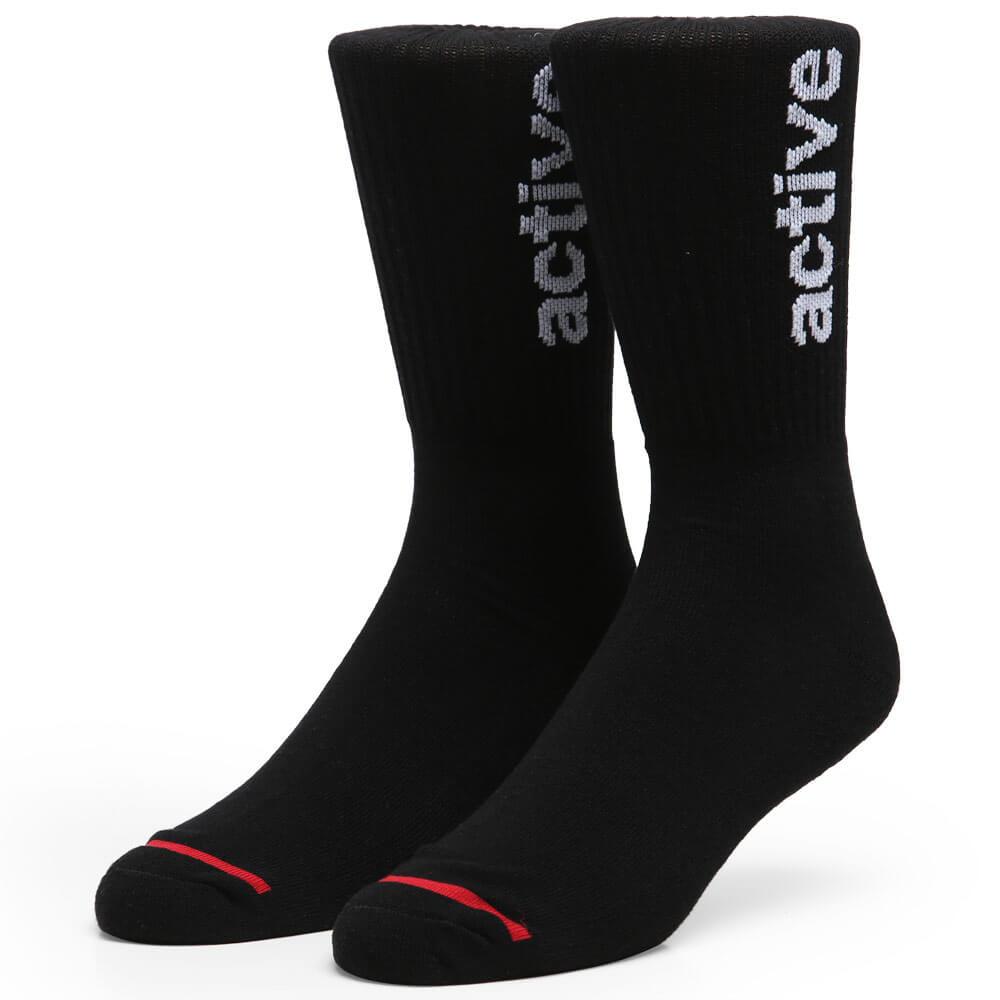 Men's Basic Crew Sock - Black