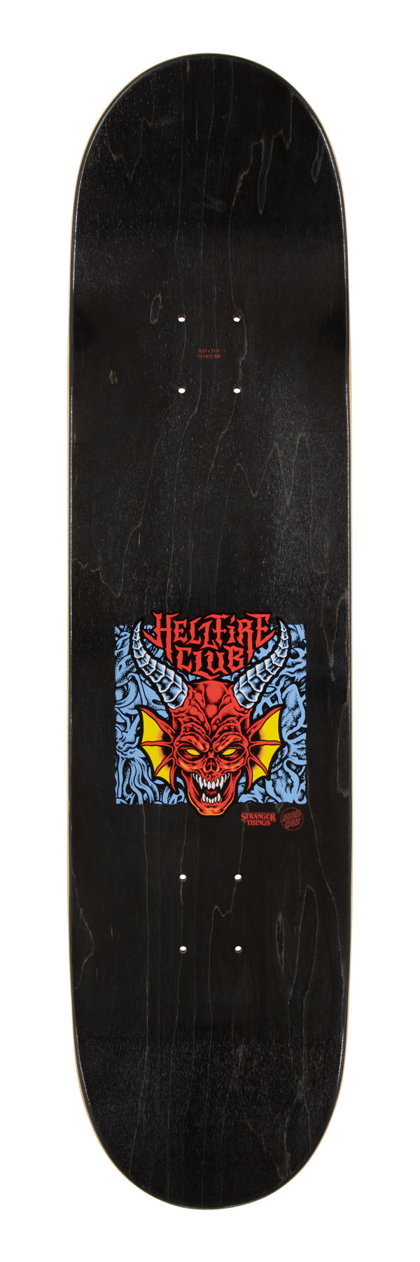 SANTA CRUZ x STRANGER THINGS HELLFIRE CLUB 8.25