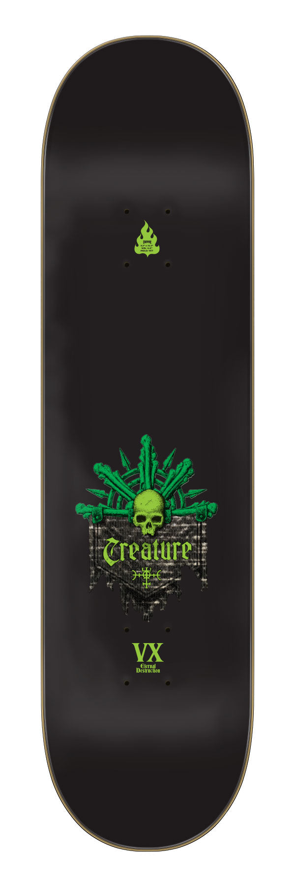 Creature Gravette Messenger 8.3" VX Skateboard Deck