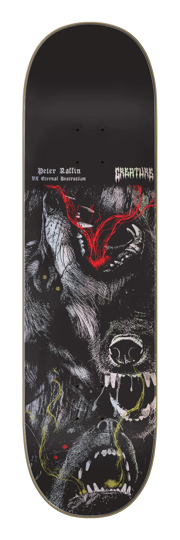 Creature Peter Raffin Mortem VX Skateboard Deck - 8.6"